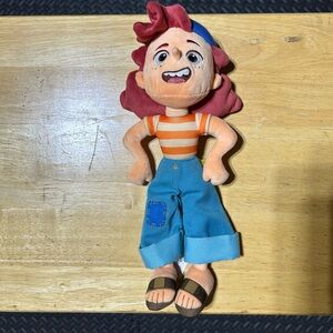 Disney Pixar Luca Giulia Marcovaldo Plush Figure Soft Stuffed Toy 13”